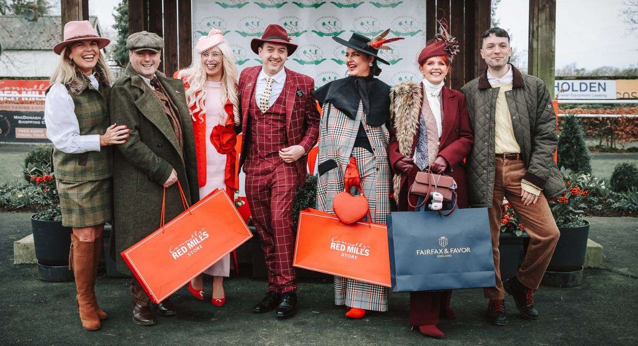 Marietta Doran and James Kavanagh Announce Style Awards Winners at RED MILLS Day, Gowran Park 2026