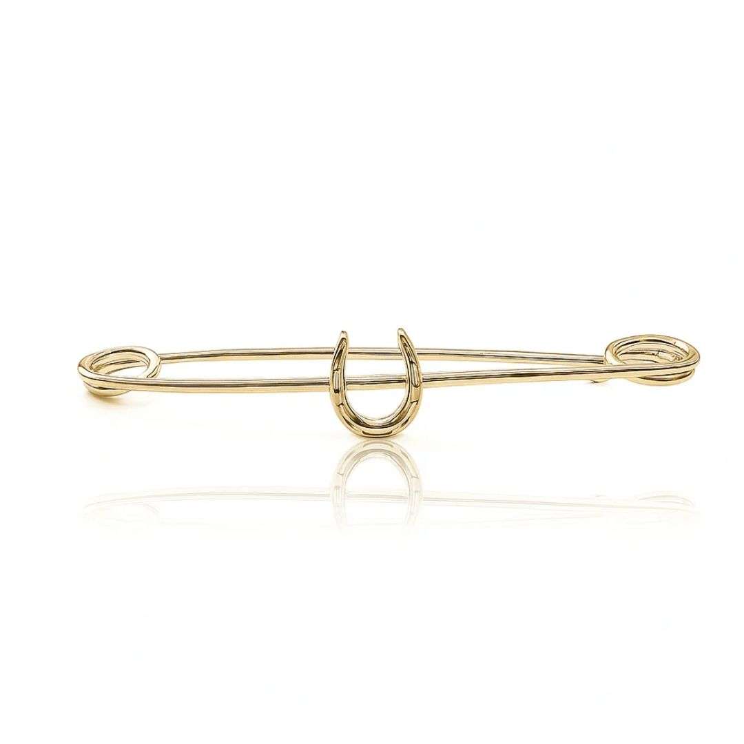 Equetech Traditional Horseshoe Stock Pin