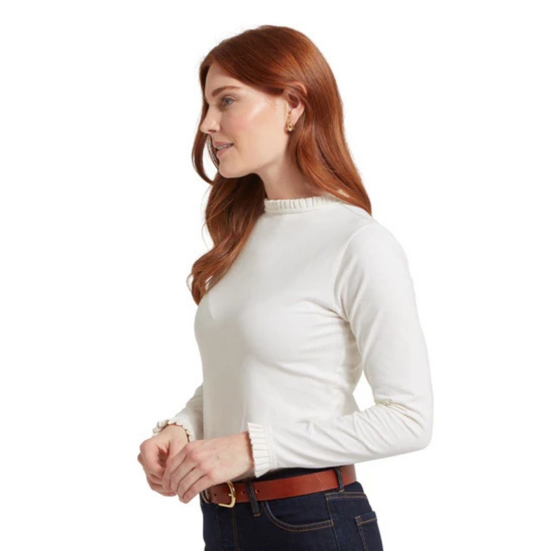 Schoffel Women's Ilkley Blouse in Soft White