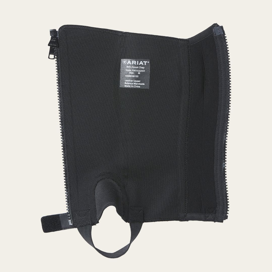 Ariat Kid Chap Half Chap in Black