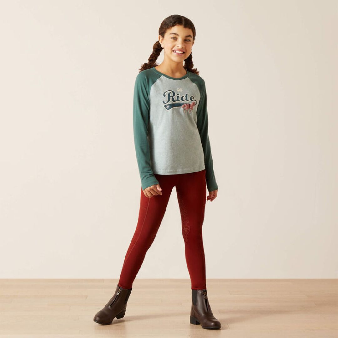 Ariat Kid's Lets Ride T-shirt in Arctic