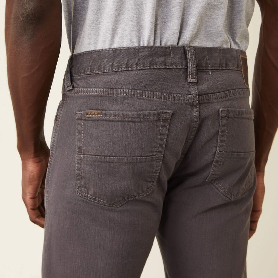 Ariat Men's M7 Grizzly Straight Jean in Charcoal