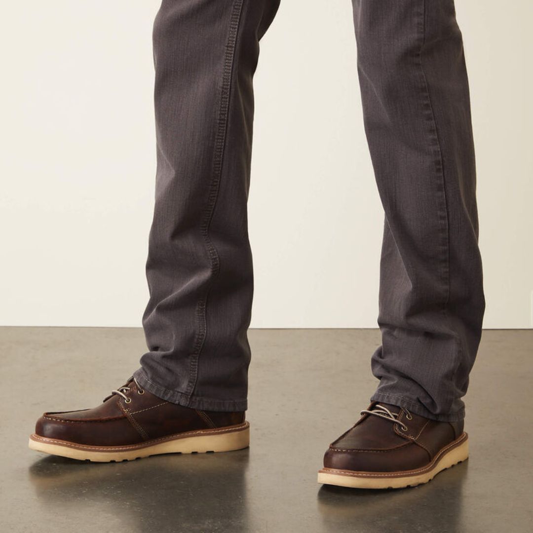 Ariat Men's M7 Grizzly Straight Jean in Charcoal