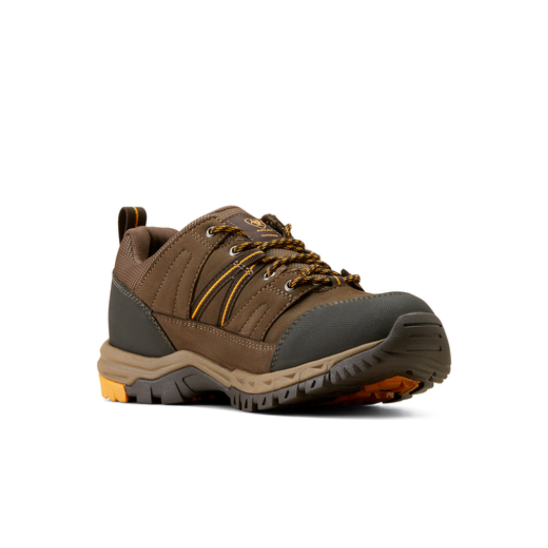 Ariat Men's Skyline Summit Low Waterproof Boot in Coffee