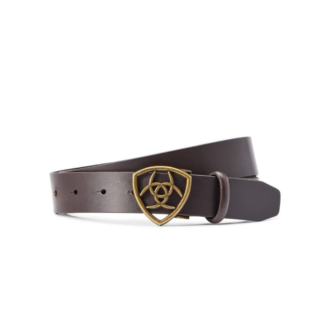 Ariat The Shield Belt in Cocoa