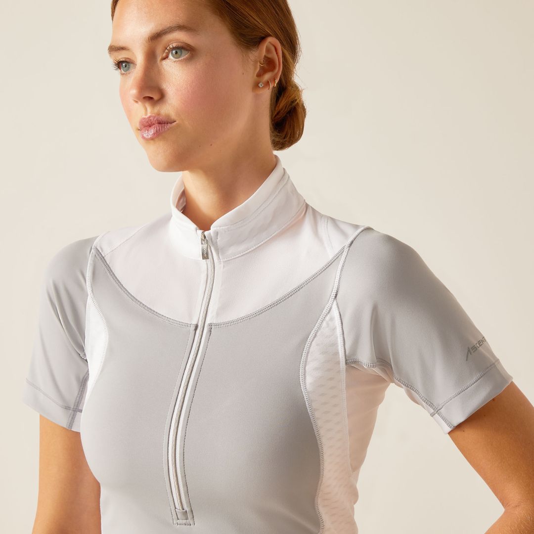 Ariat Women's Ascent Show Shirt in Light Ebony