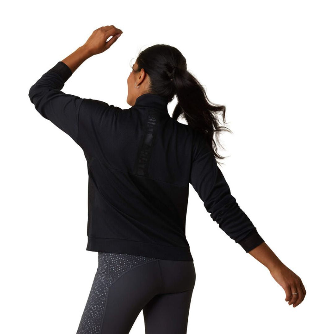 Ariat Women's Breathe 1/2 Zip Jumper in Black