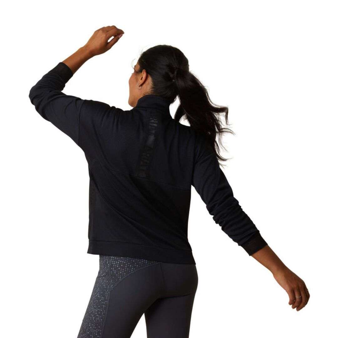 Ariat Women's Breathe 1/2 Zip Jumper in Black