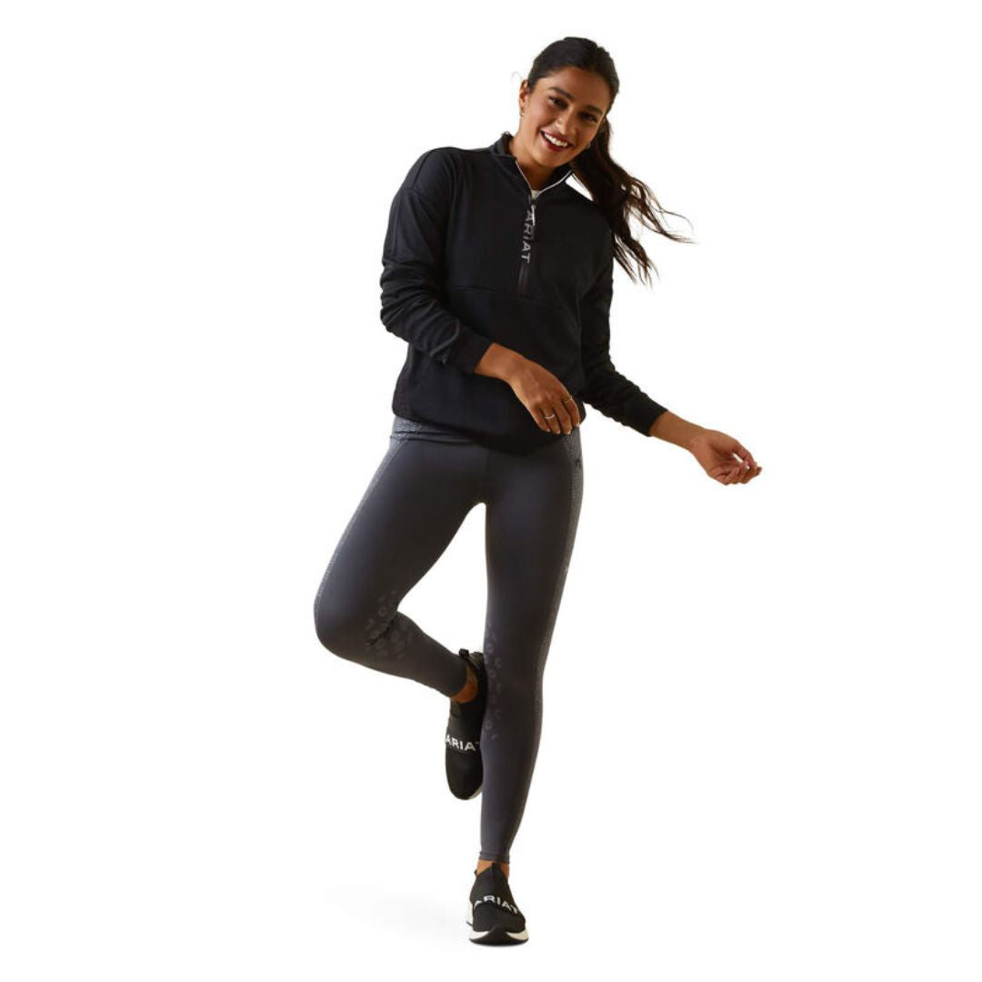 Ariat Women's Breathe 1/2 Zip Jumper in Black