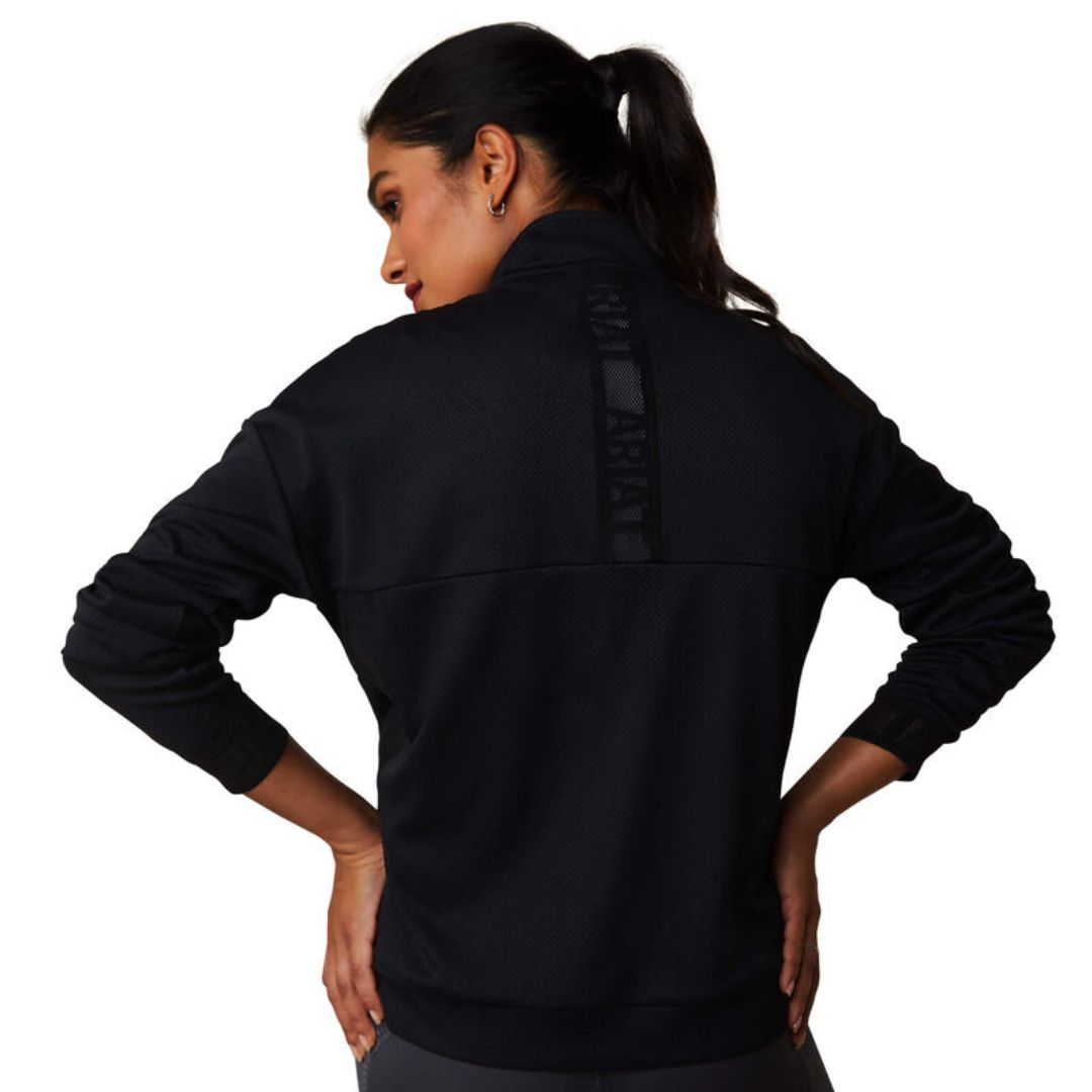 Ariat Women's Breathe 1/2 Zip Jumper in Black