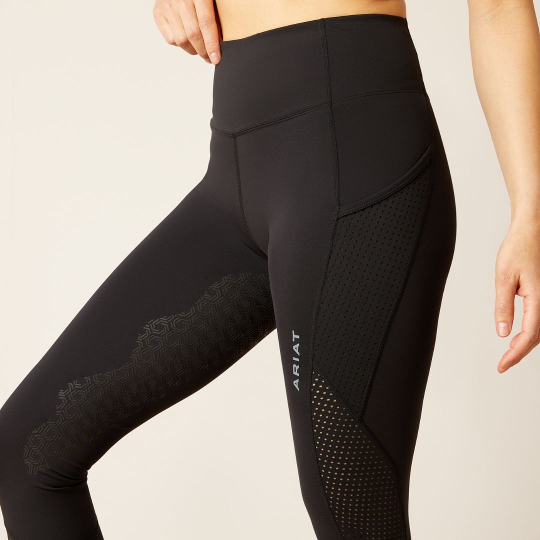 Ariat Women's Breathe Eos Half Grip Tight in Black