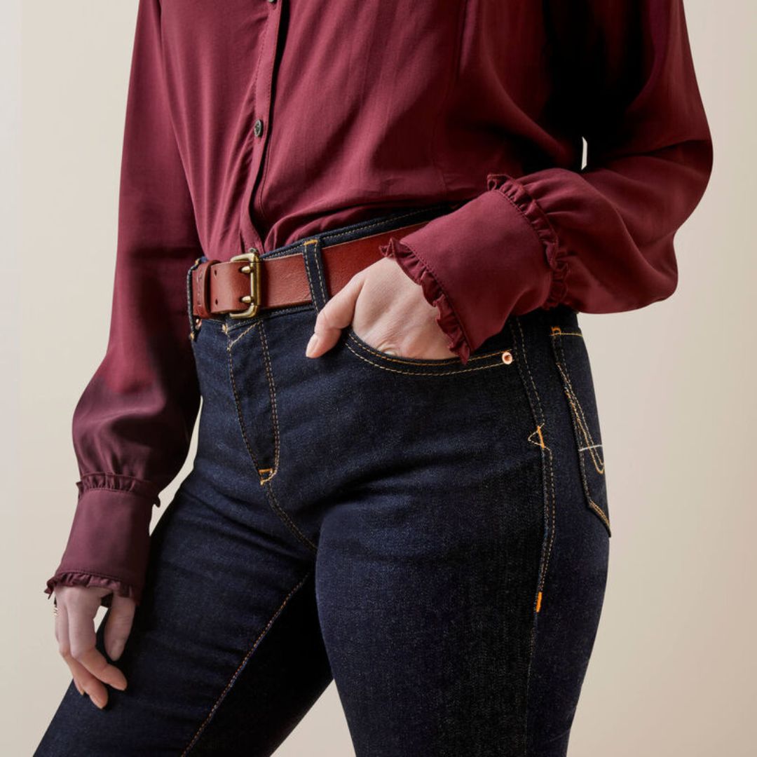 Ariat Women's Clarion Blouse in Tawny Port
