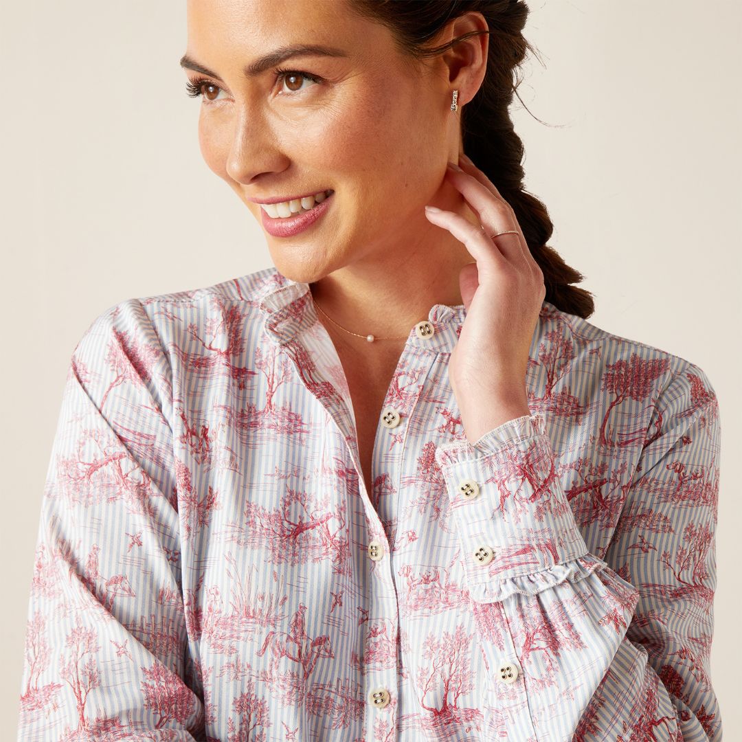 Ariat Women's Clarion Blouse in Toile