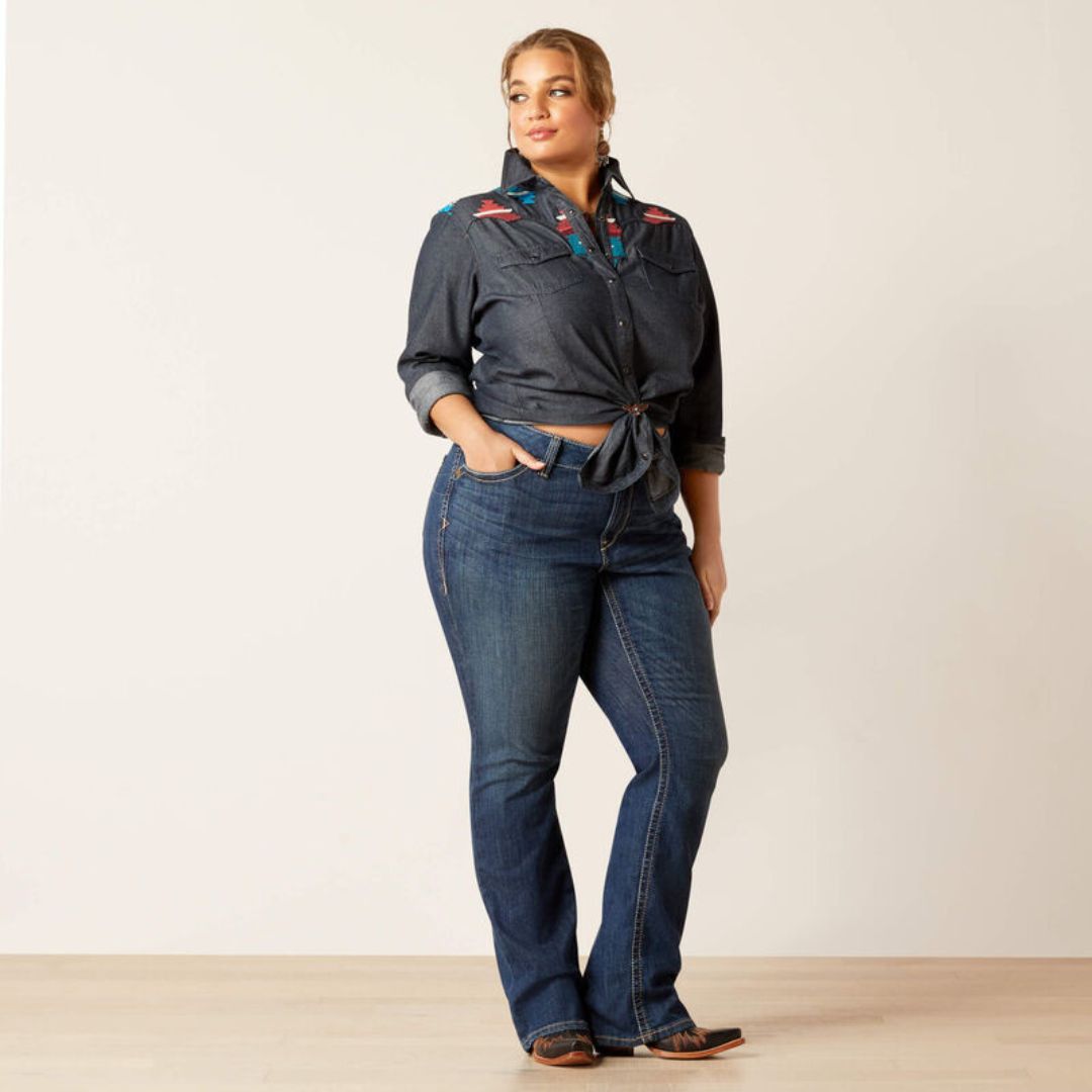 Ariat Women's Dutton Shirt in Rinsed