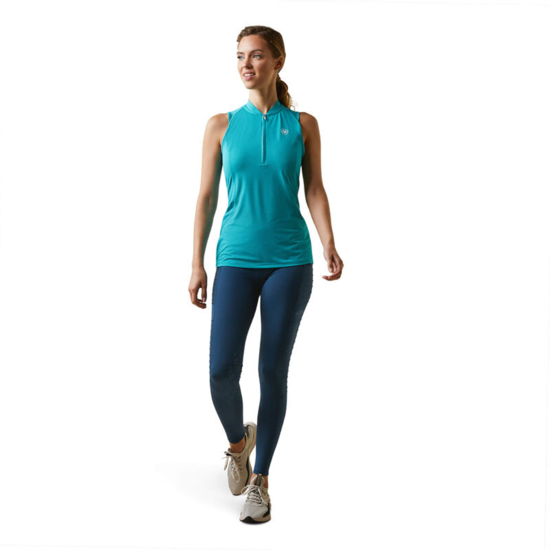 Ariat Women's Hailey 1/4 Zip Baselayer in Green
