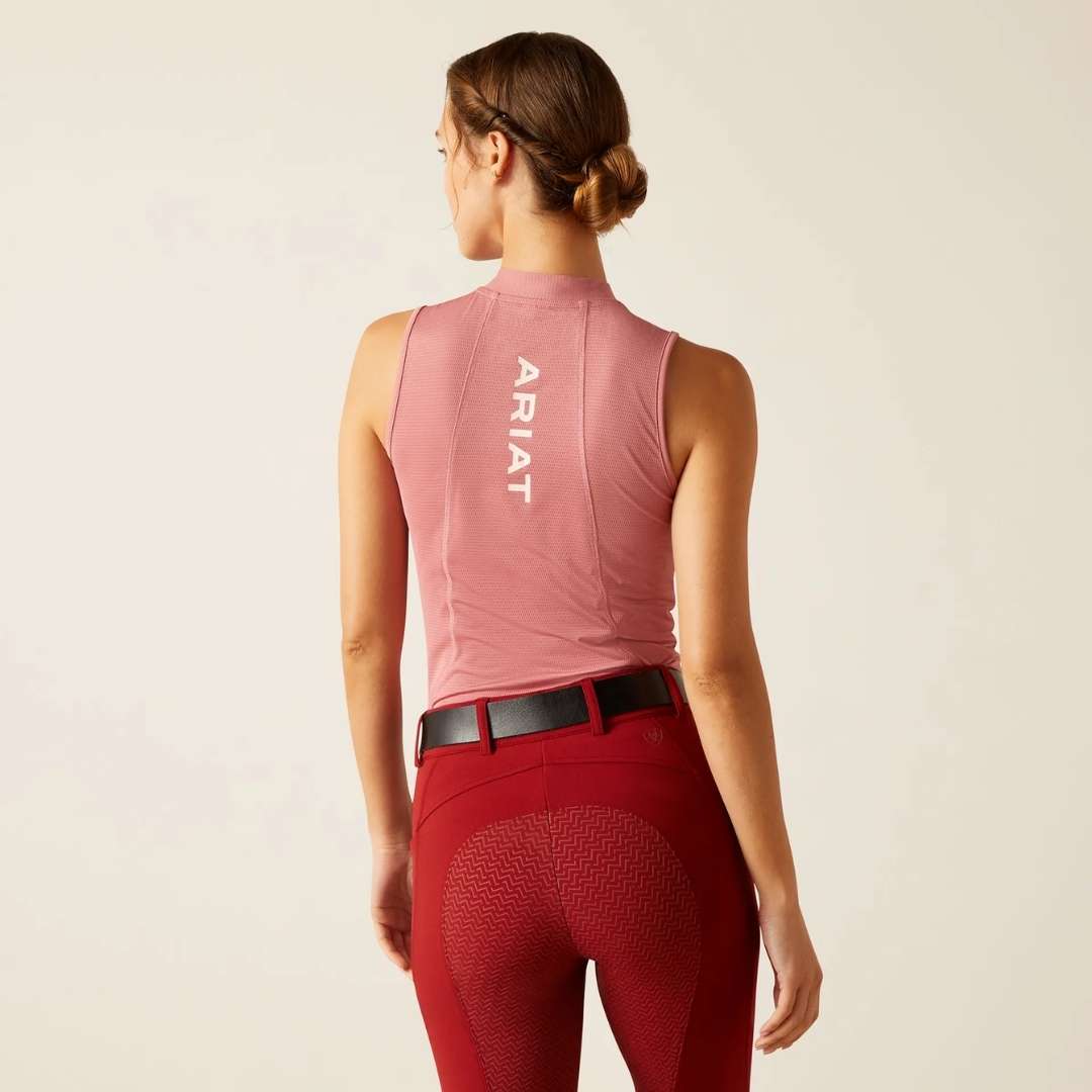 Ariat Women's Hailey Sleeveless Baselayer in Dusty Rose