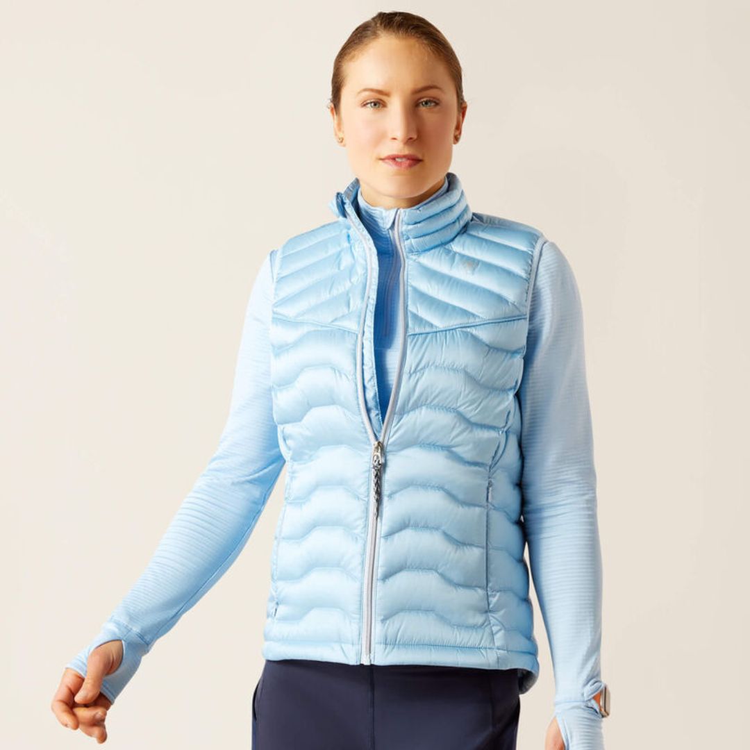 Ariat Women's Ideal Down Bodywarmer in Cote D'azur