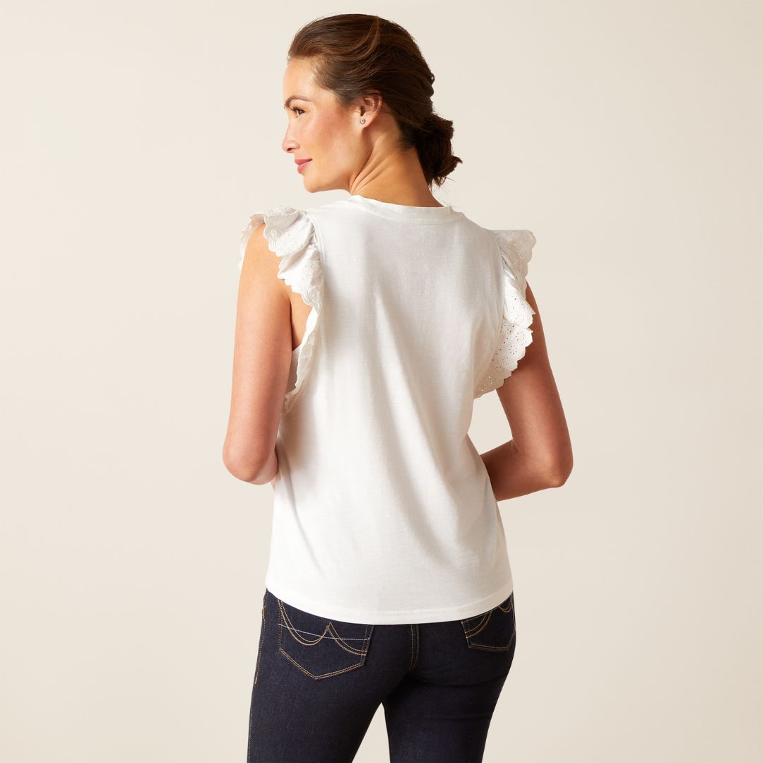 Ariat Women's Ludlow Top in White