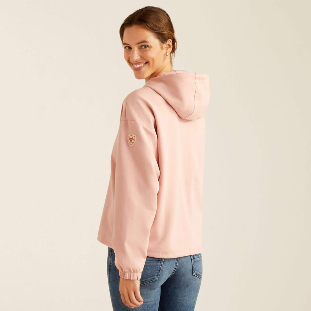 Ariat Women's Moraga Hoodie in Misty Rose