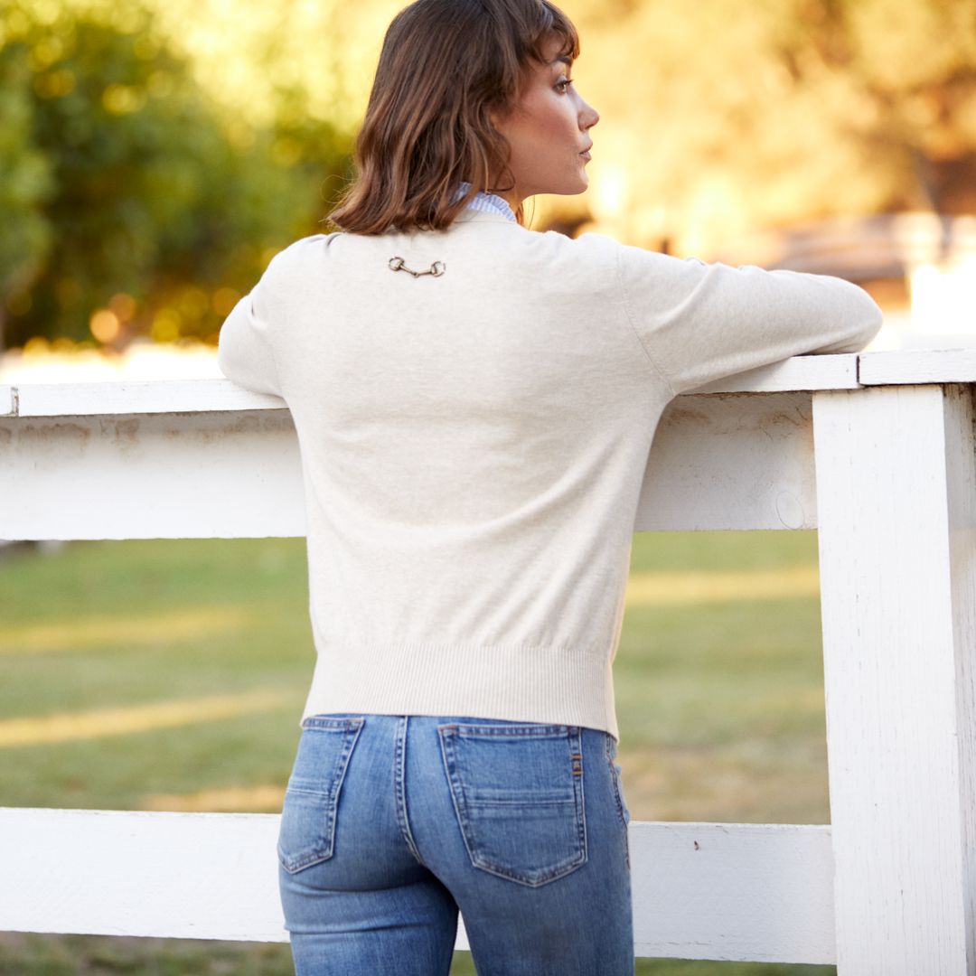 Ariat Women's Peninsula Jumper in Oatmeal