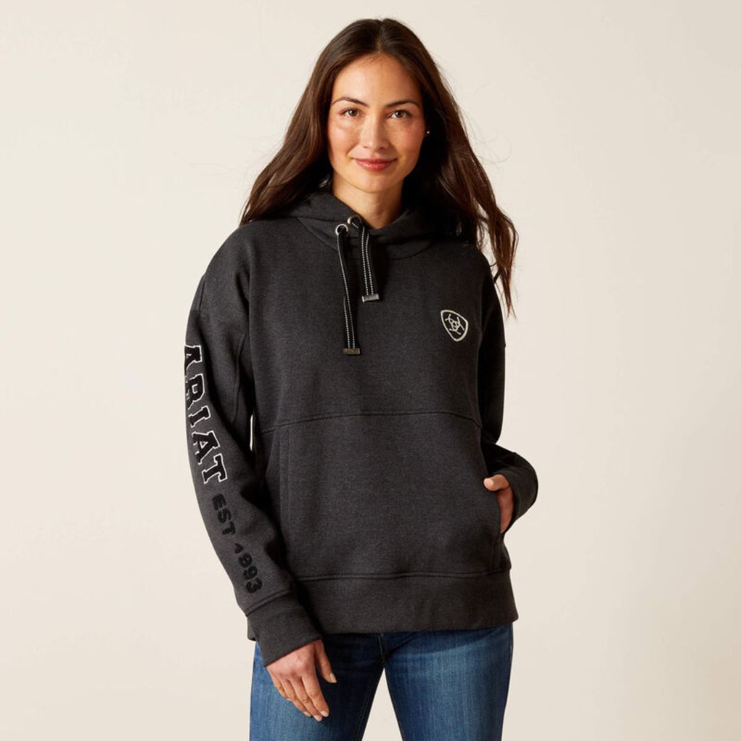 Ariat Women's Rabere Hoodie in Charcoal