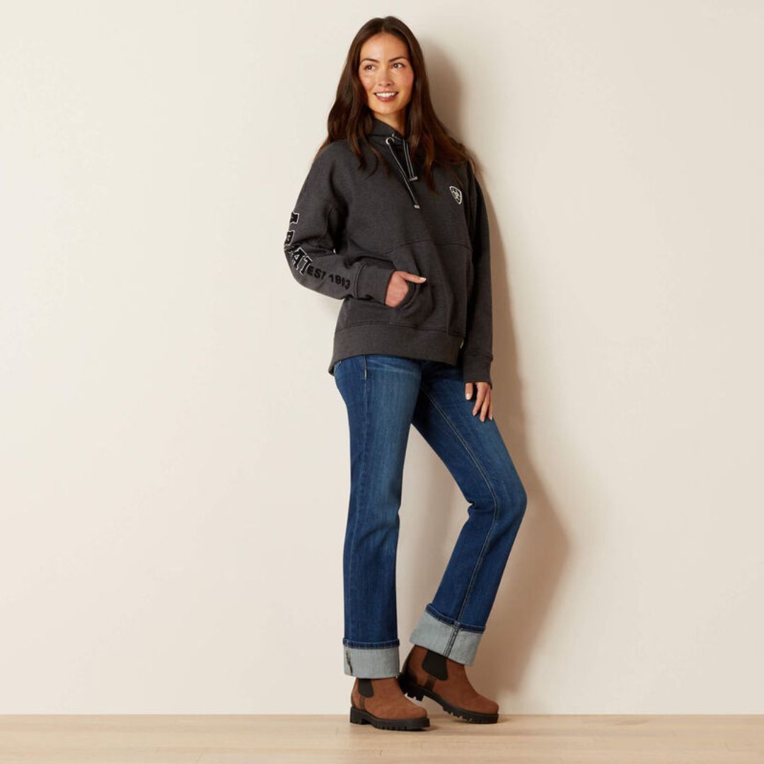 Ariat Women's Rabere Hoodie in Charcoal