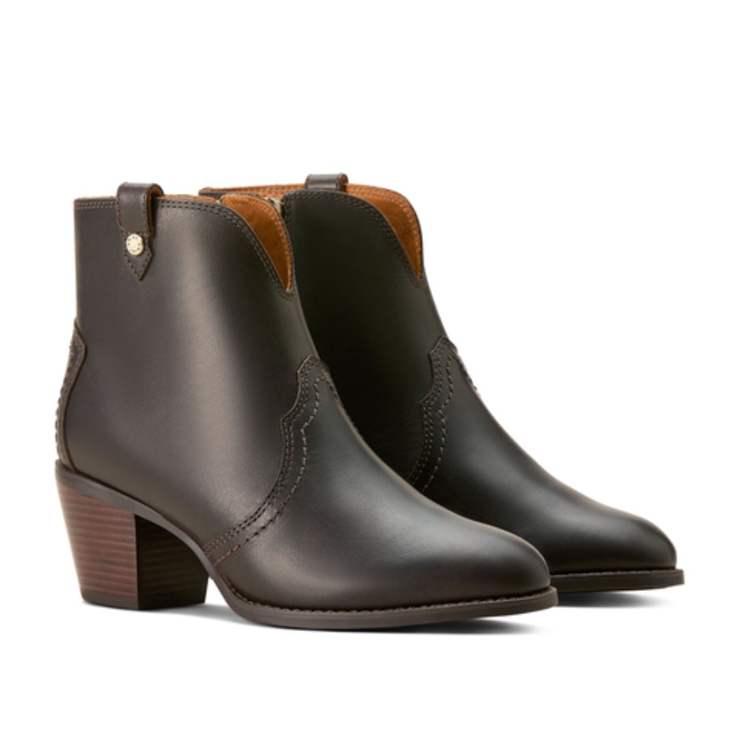 Ariat Women's Tilbury Country Leather Boots in Chocolate Truffle