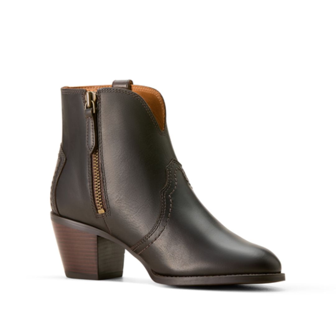 Ariat Women's Tilbury Country Leather Boots in Chocolate Truffle
