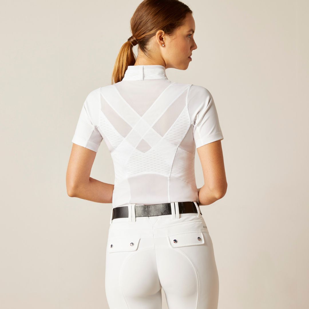 Ariat Women's Ascent Show Shirt in White