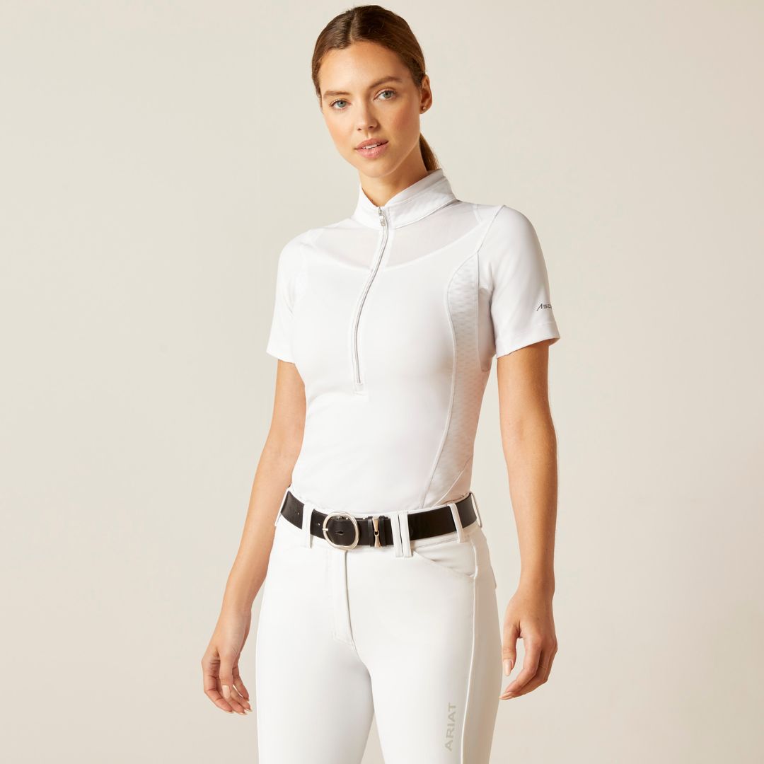 Ariat Women's Ascent Show Shirt in White