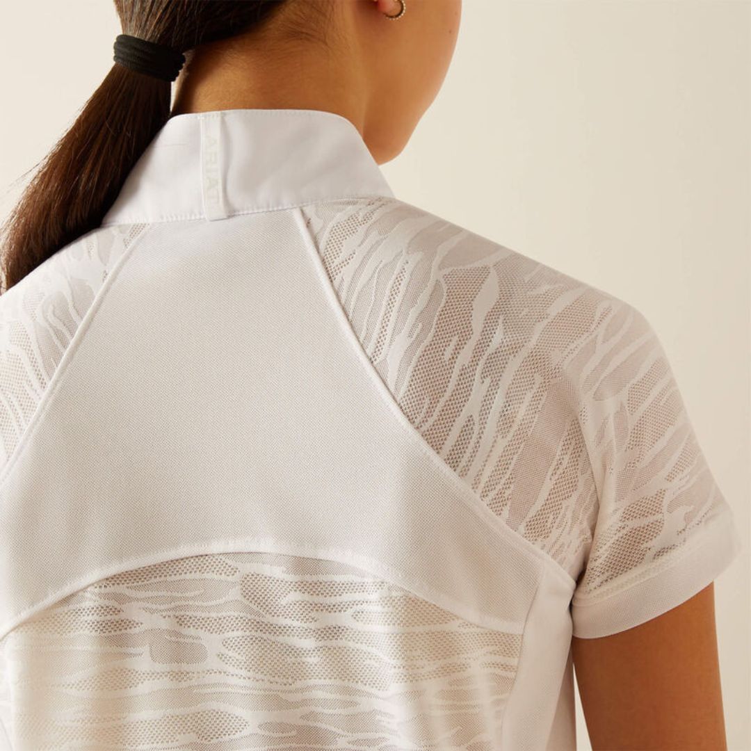 Ariat Kids Aptos Vent 2.0 Show Shirt in White