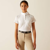 Ariat Kids Aptos Vent 2.0 Show Shirt in White