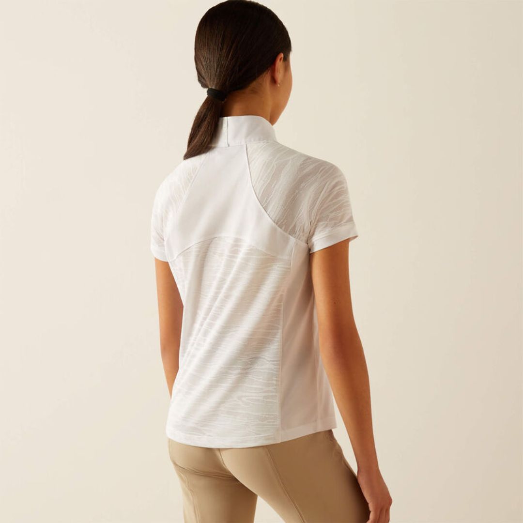 Ariat Kids Aptos Vent 2.0 Show Shirt in White