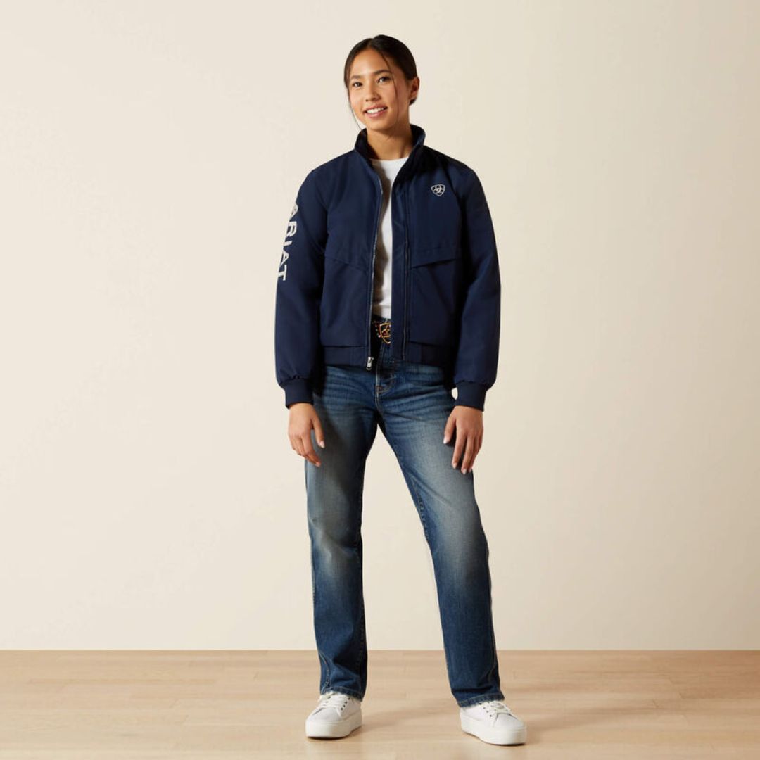 Ariat Kids Stable Insulated Jacket in Navy