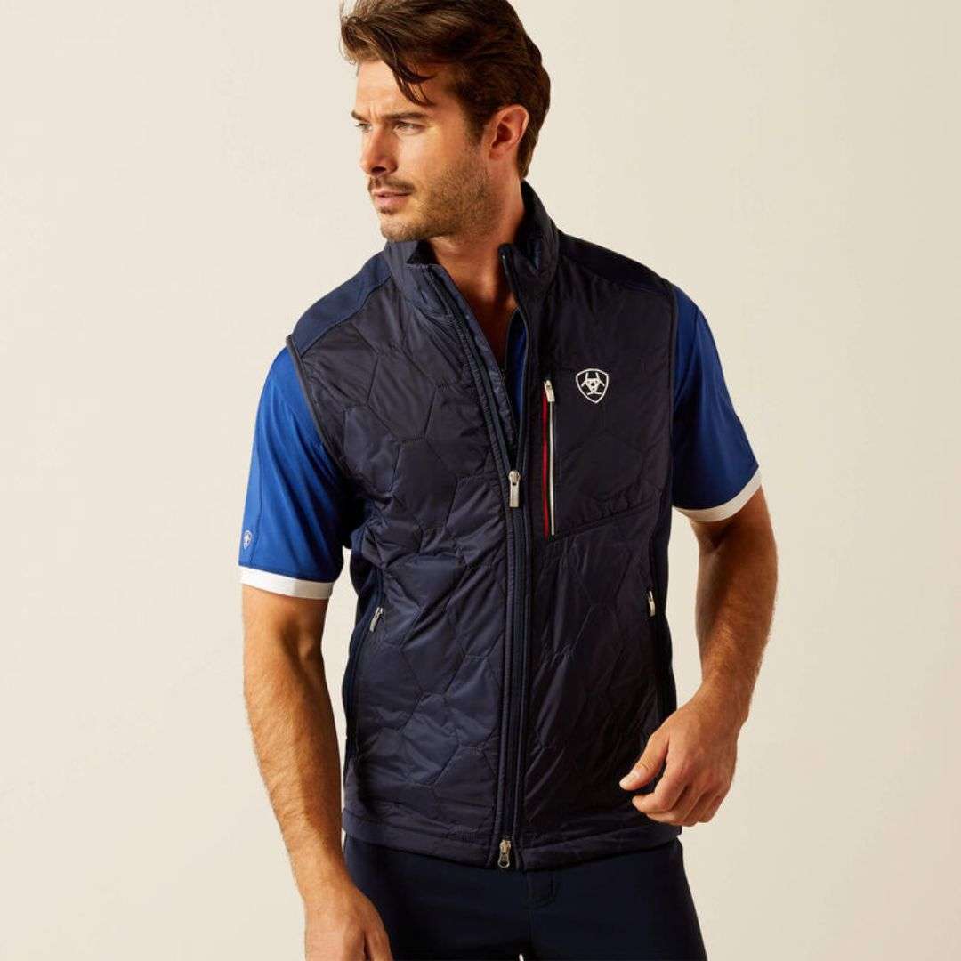 Ariat Men's Fusion Insulated Bodywarmer in Navy
