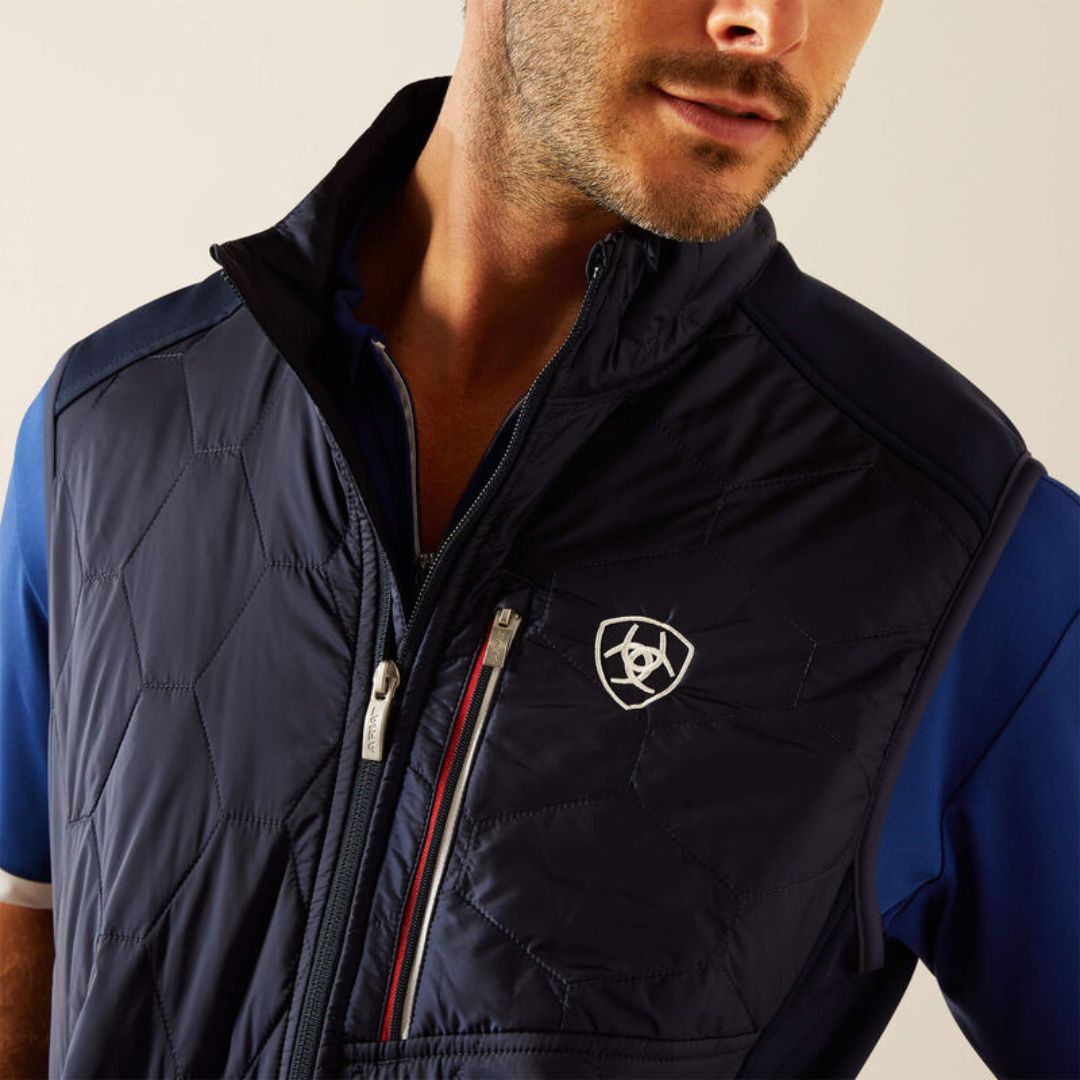Ariat Men's Fusion Insulated Bodywarmer in Navy