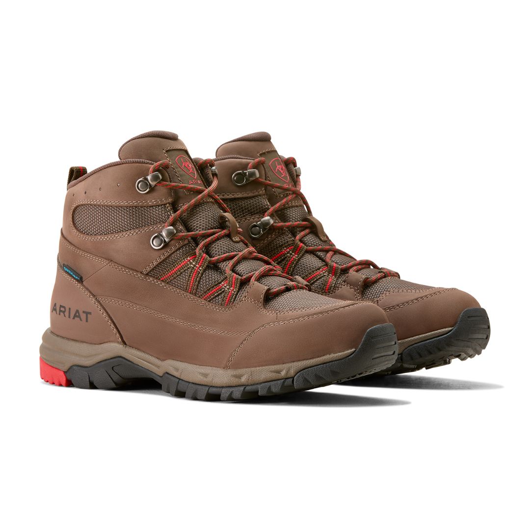 Ariat Men s Skyline Summit Waterproof Boot in Bitter Brown Red