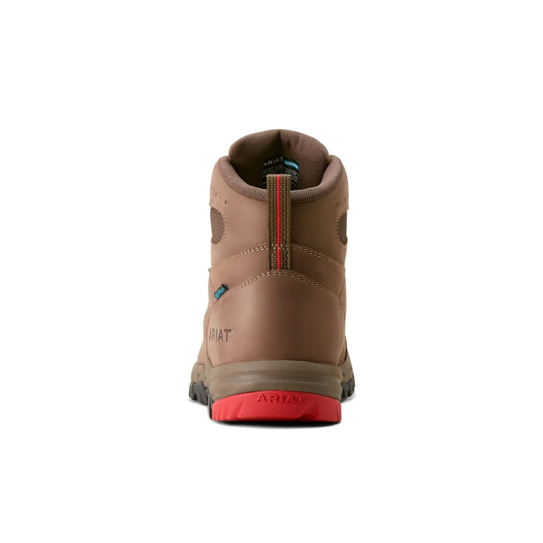 Ariat Men's Skyline Summit Waterproof Boot in Bitter Brown & Red
