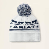 Ariat Apres Ski Beanie in Off-White