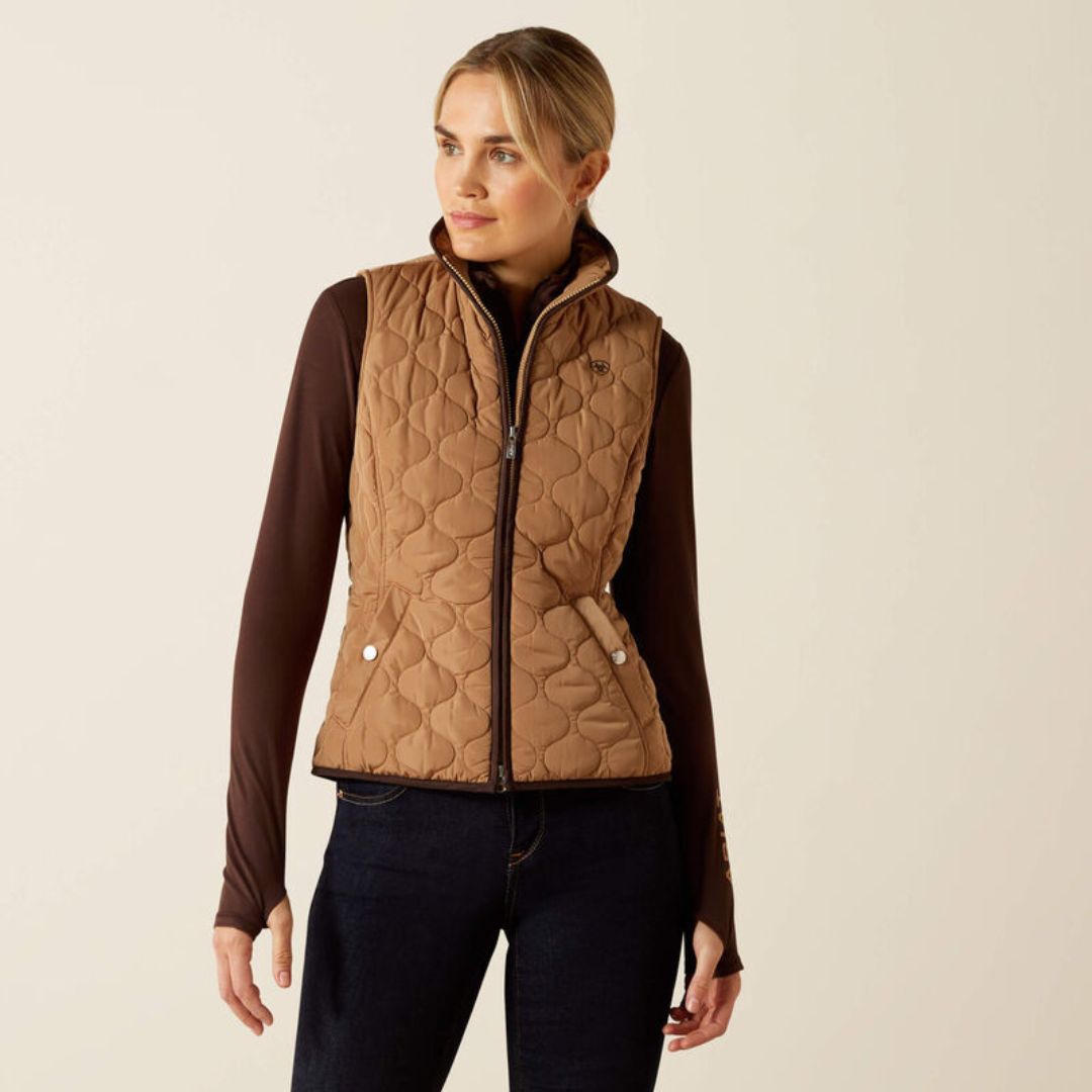 Ariat Women's Ashley 2.0 Insulated Bodywarmer in Tiger Eye