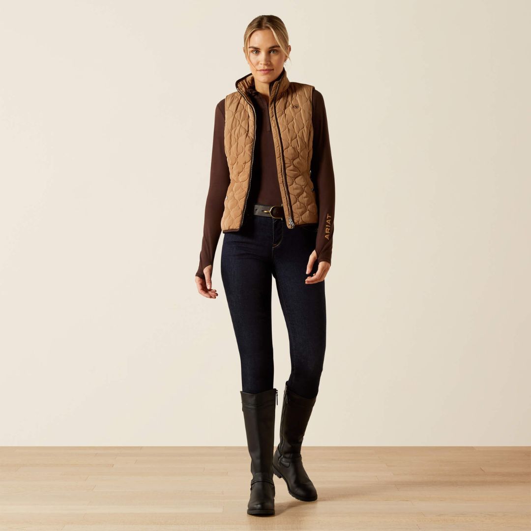 Ariat Women's Ashley 2.0 Insulated Bodywarmer in Tiger Eye