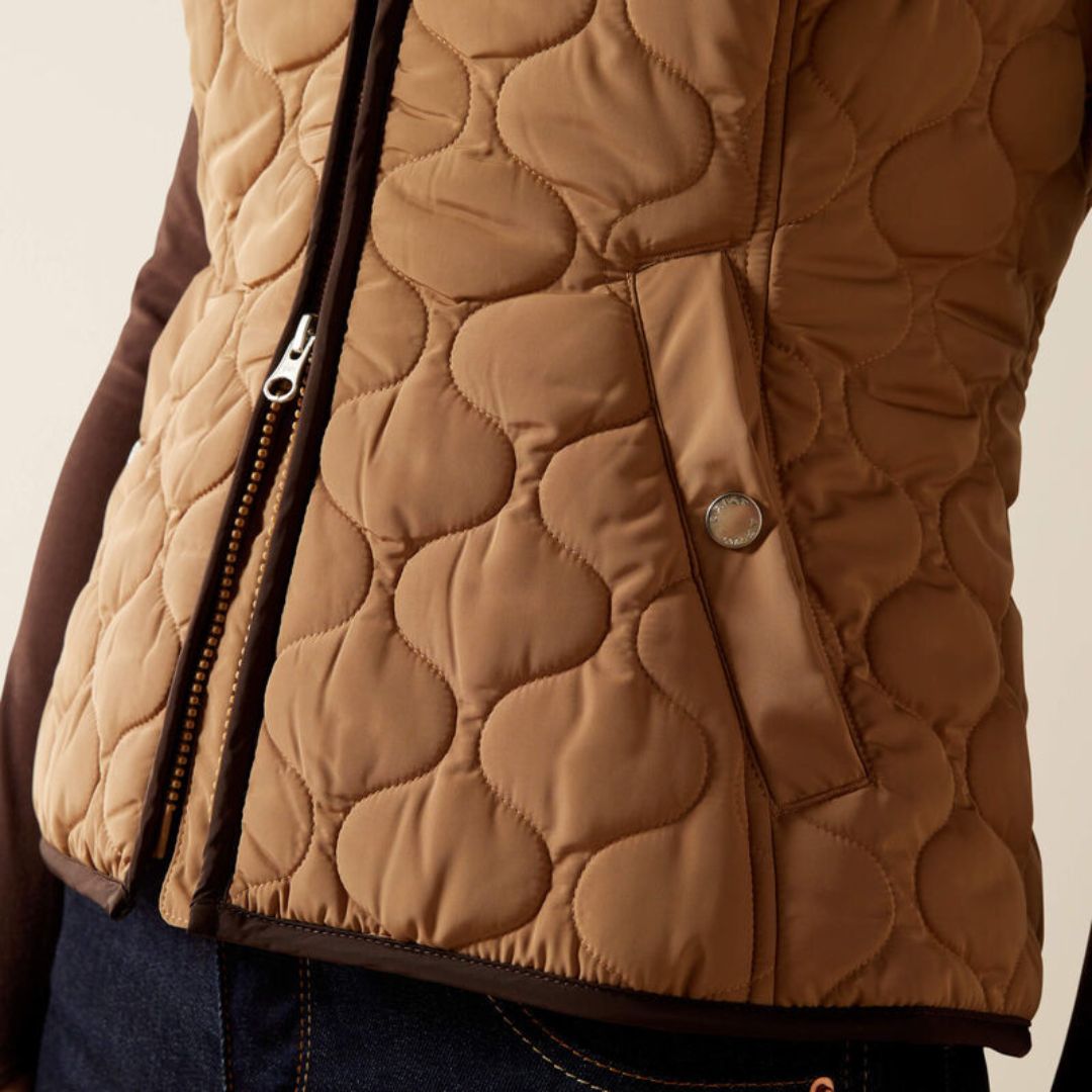 Ariat Women's Ashley 2.0 Insulated Bodywarmer in Tiger Eye