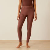 Ariat Women's Boreas Half Grip Tight in Marron