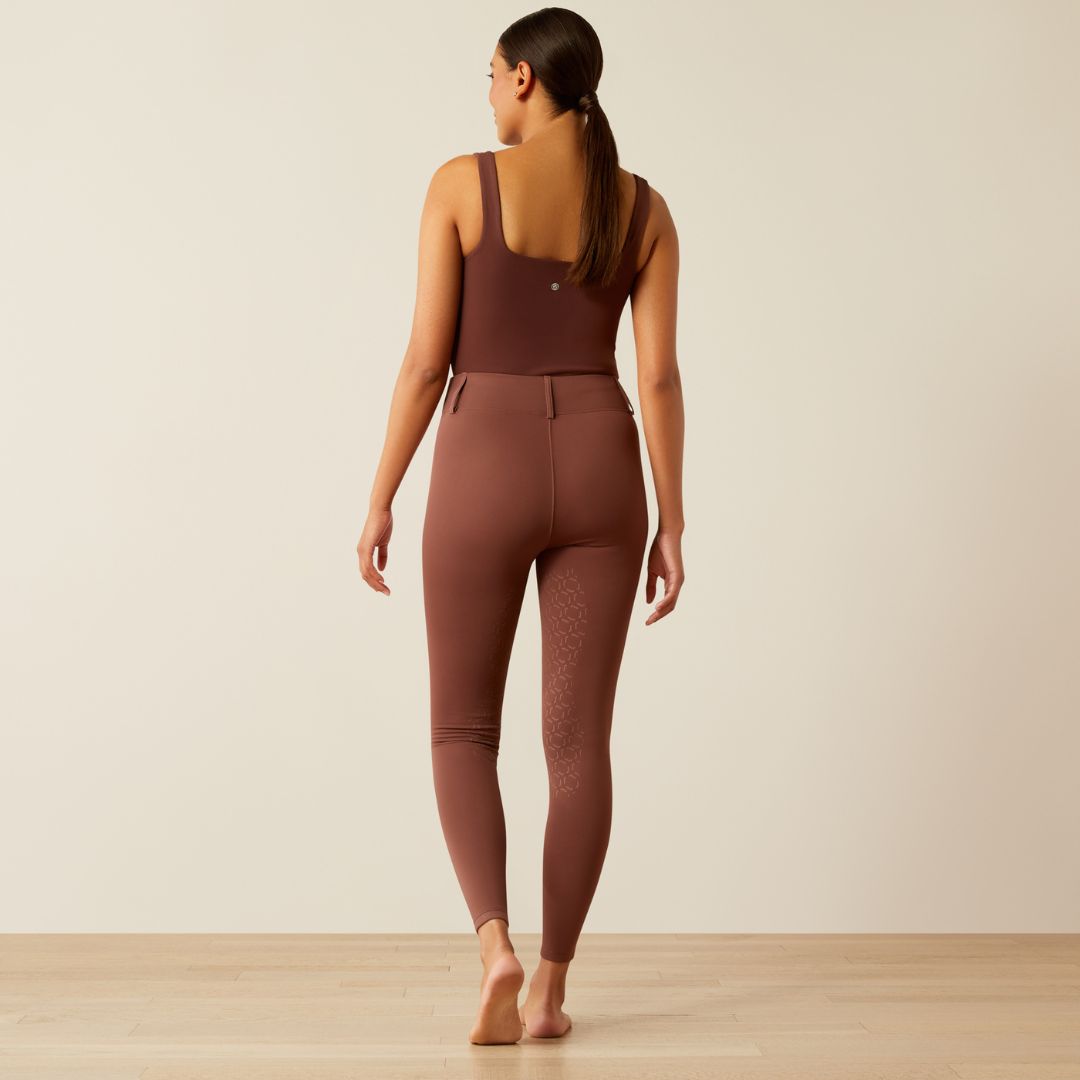 Ariat Women's Boreas Half Grip Tight in Marron