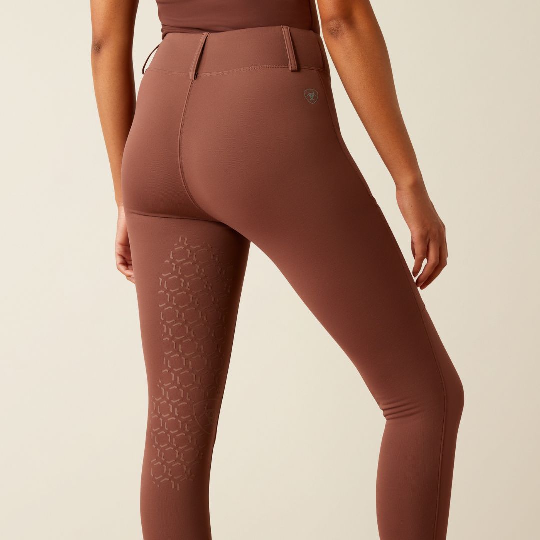 Ariat Women's Boreas Half Grip Tight in Marron