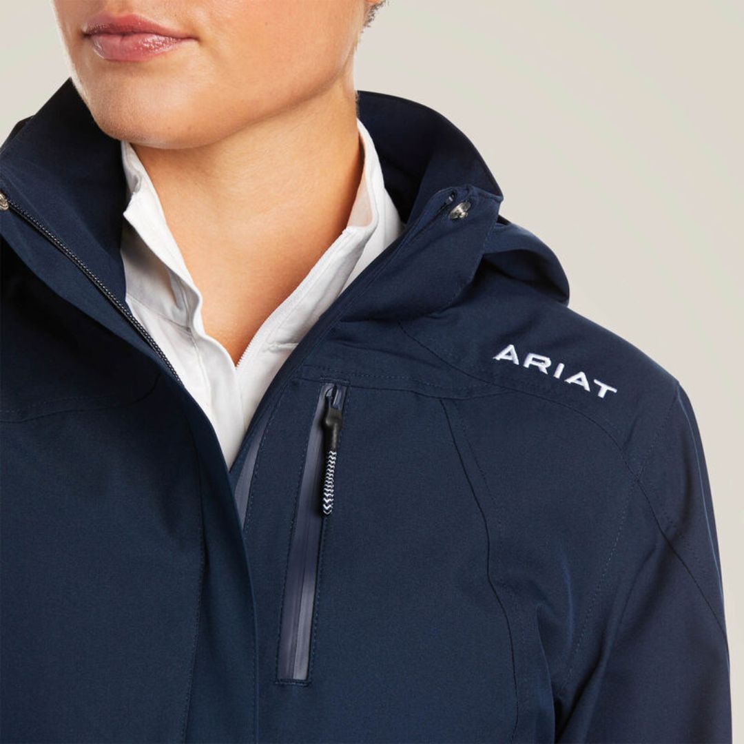 Ariat Women's Coastal Waterproof Jacket in Navy