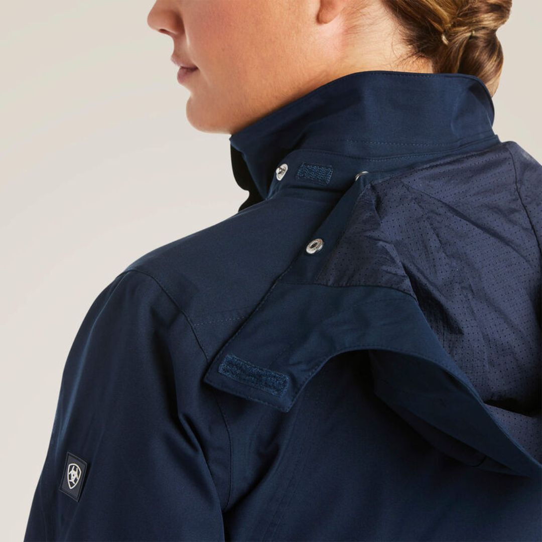 Ariat Women's Coastal Waterproof Jacket in Navy