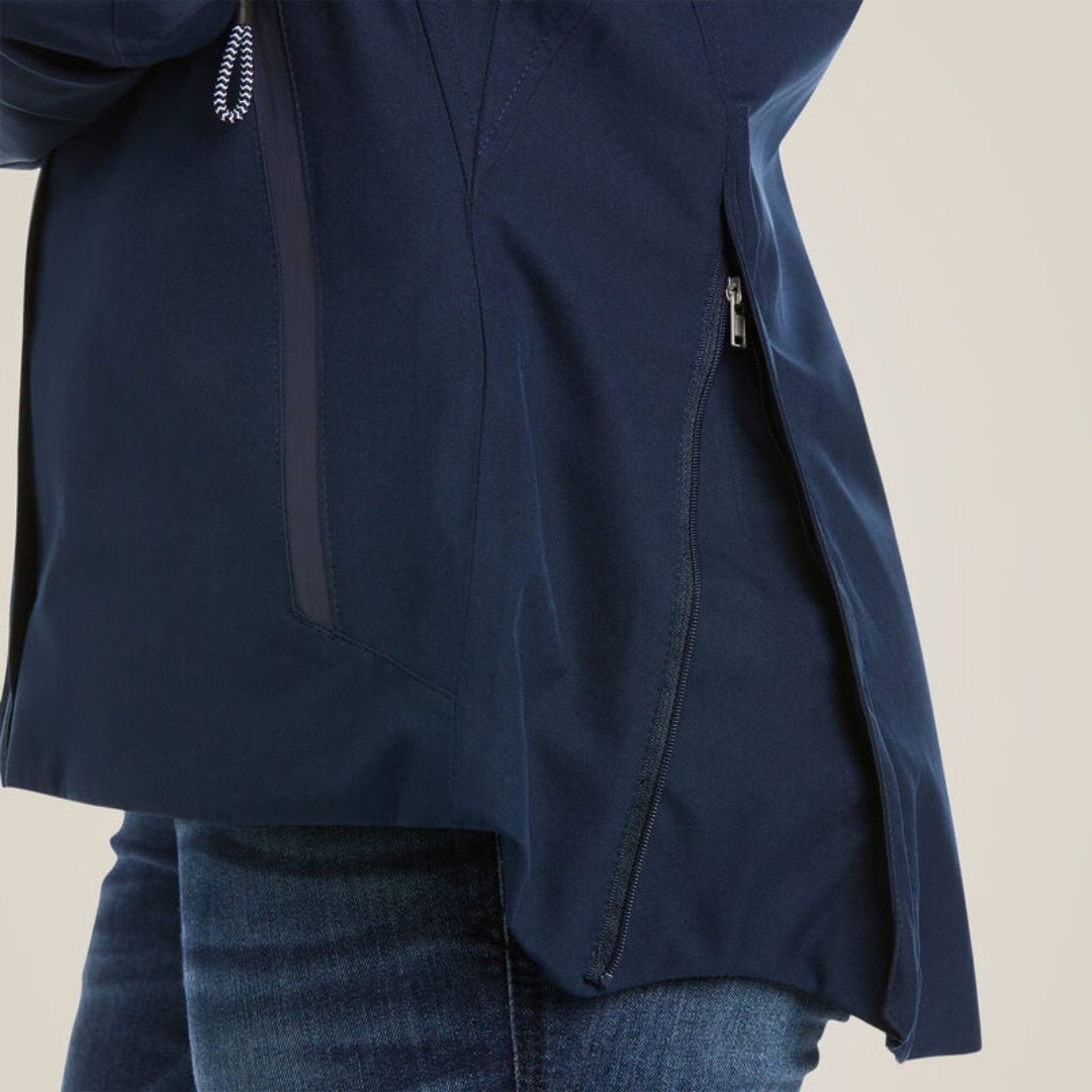 Ariat Women's Coastal Waterproof Jacket in Navy