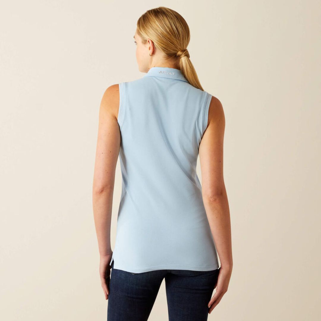 Ariat Women's Prix 3.0 Polo Shirt in Blue Bell