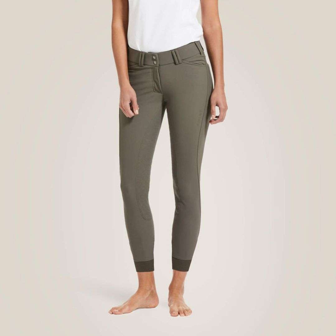 Ariat Women's Tri Factor Grip Full Seat Breech in Banyan Bark